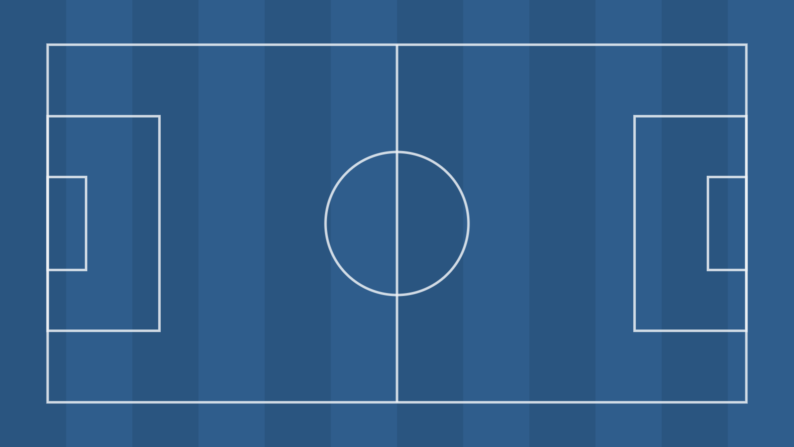 Football pitch illustration
