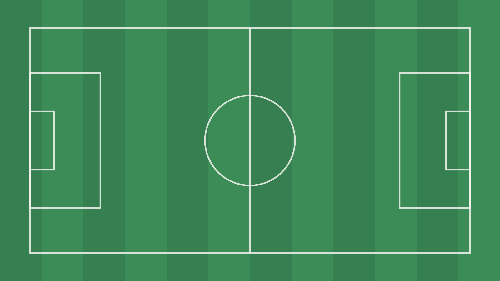 Football pitch illustration