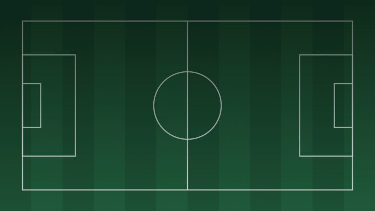 Football pitch illustration